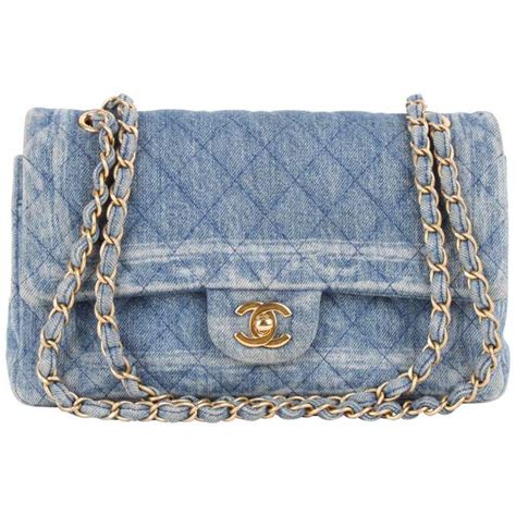 chanel denim.bag|Chanel denim flap bag 2019.